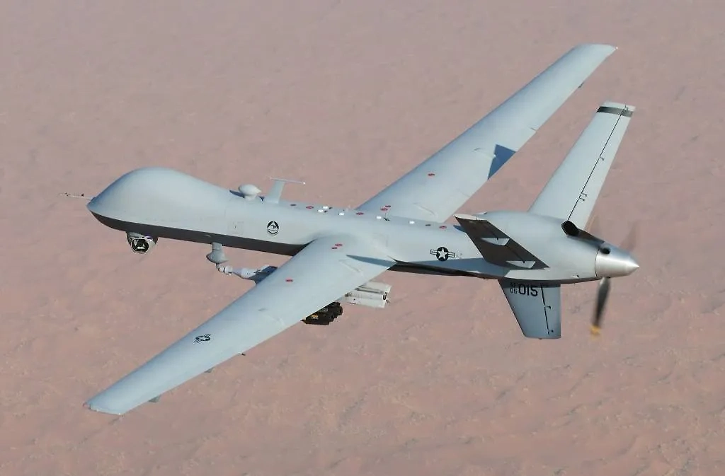 MQ-9 Reaper. Обложка © Wikipedia / Lt. Col. Leslie Pratt.
