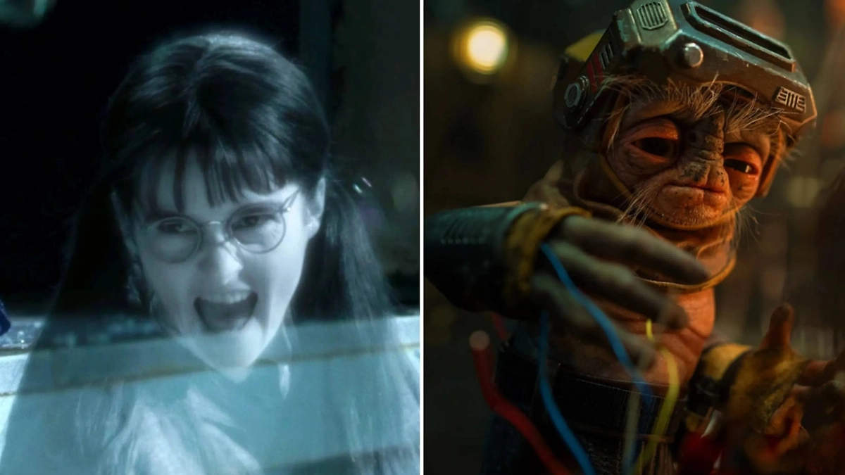 Ширли Хендерсон — выглядела в самый раз для роли! Фото © Кадр из фильма «Гарри Поттер и Тайная комната», режиссёр Крис Коламбус, сценаристы Стивен Кловз, Дж.К. Роулинг / Kinopoisk, © Кадр из фильма «Звёздные войны: Скайуокер. Восход», режиссёр Джей Джей Абрамс, сценаристы Крис Террио, Джей Джей Абрамс, Дерек Коннолли и др. / Kinopoisk 