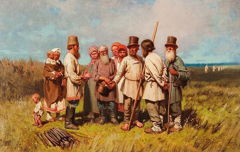 Крестьян в Российской империи было много. Вполне возможно, вы являетесь их потомком. Обложка © VK / ПЕТРОСЕЛЬЕ