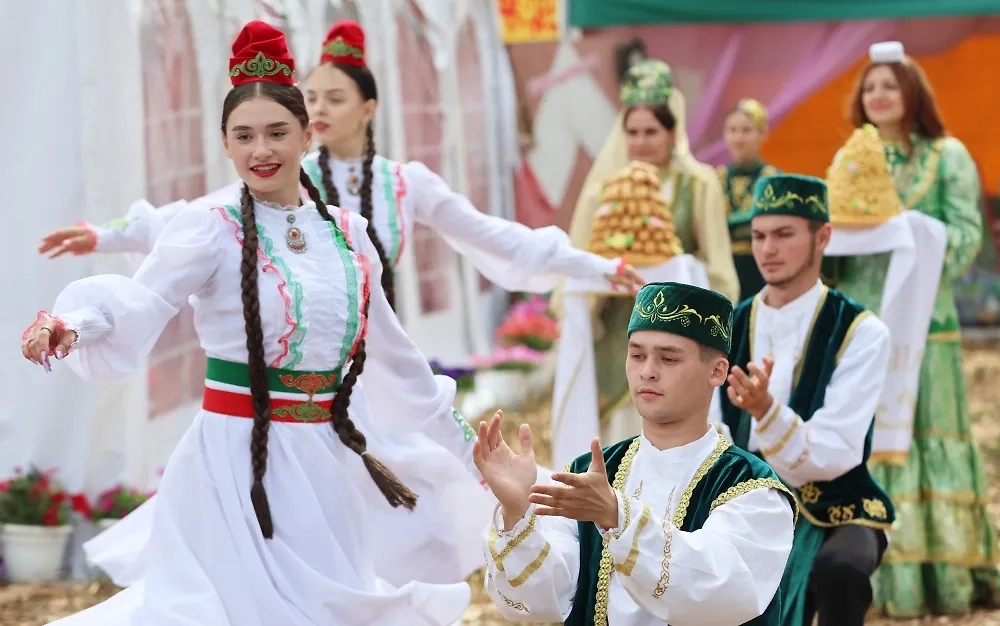 Сабантуй в Мордовии. Фото © РИА «Новости» / Данила Назаров
