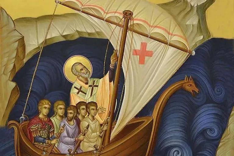 В народе появилось много названий для Николы Вешнего. Фото © Wikipedia