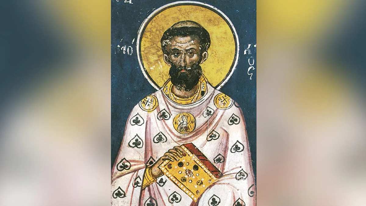 Святой Мокий Амфипольский — человек, который дал название и дату этому празднику. Фото © obitel-minsk.ru