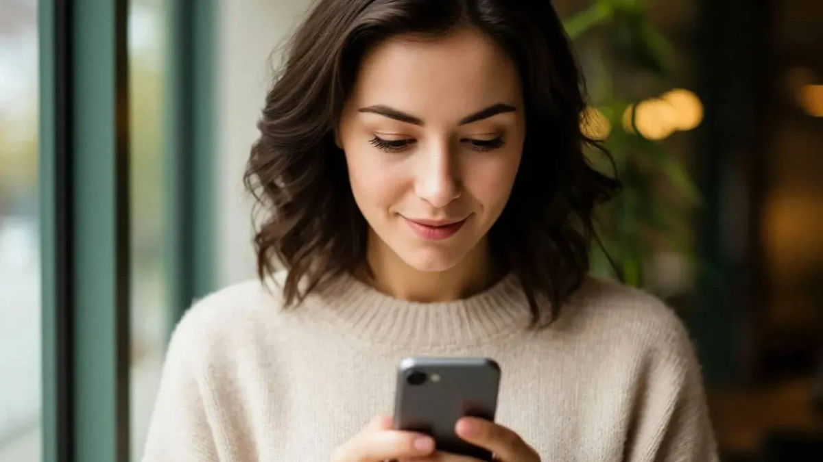 Девушка сидит на сайте знакомств. Обложка © Шедеврум / Life.ru