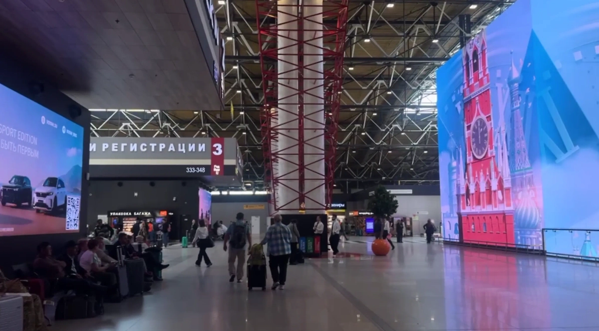 Обстановка в Шереметьево. Обложка © Life.ru