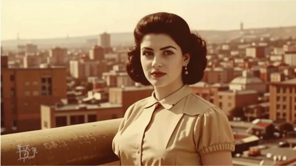 Ереван глазами нейросети — настоящая армянская красавица, она смотрит на нас с особой гордостью. Фото © Kandinsky 3.1