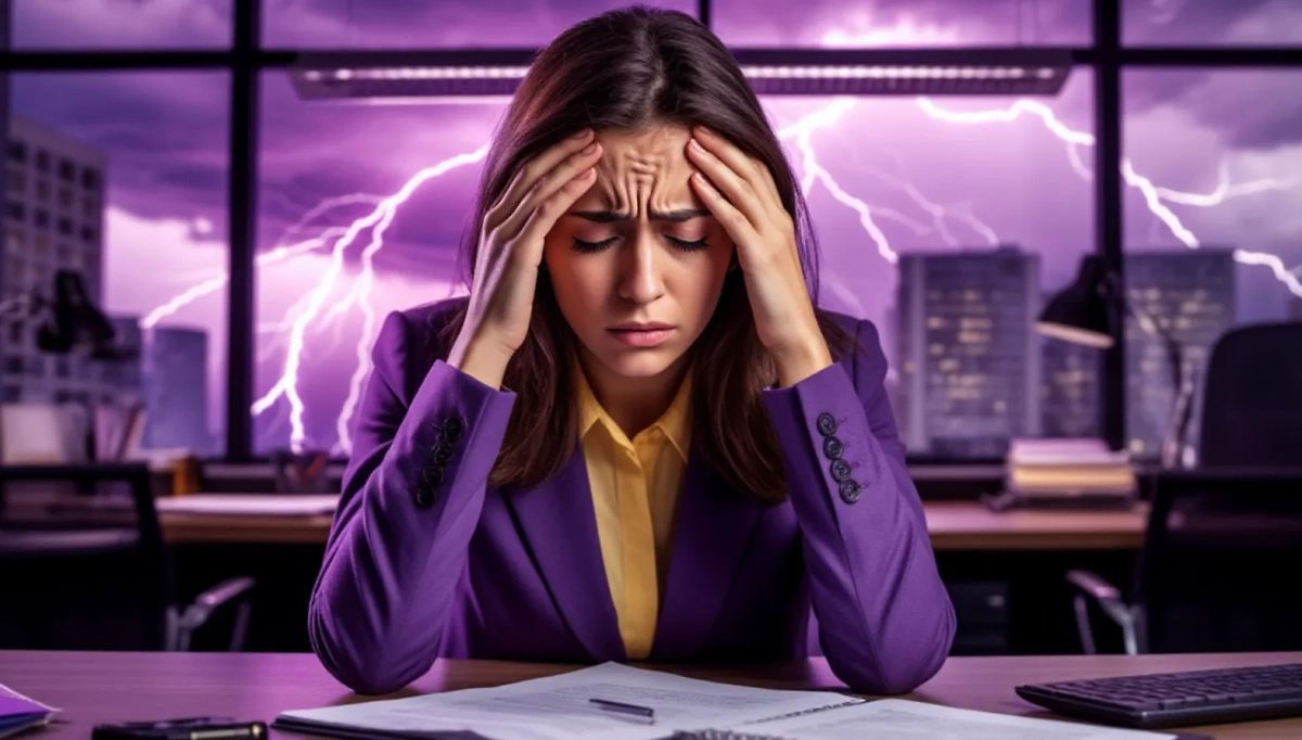 Как влияет на здоровье магнитная буря, без перерыва продолжающаяся четверо суток? Фото © «Шедеврум»