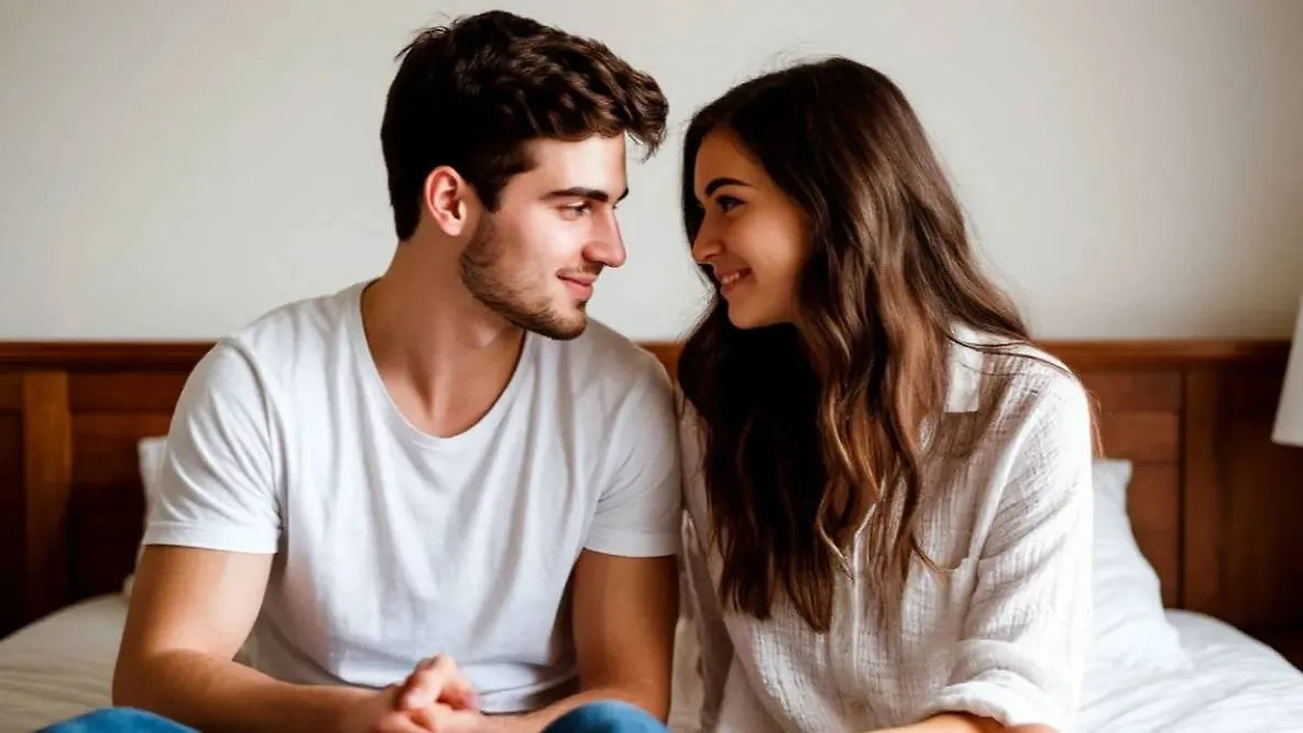 Влюблённая пара. Обложка © Шедеврум / Life.ru