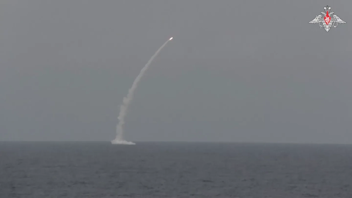 Пуск крылатой ракеты. Обложка © Telegram / Минобороны России