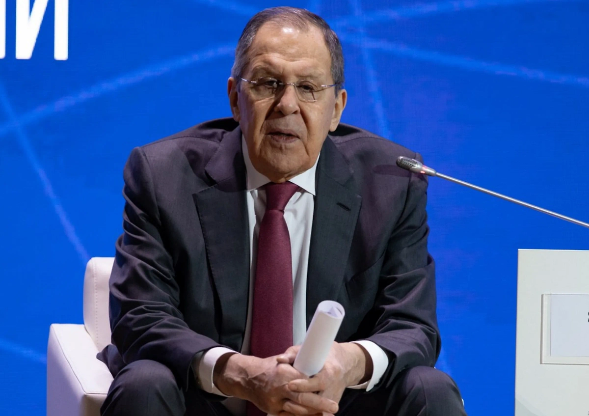 Сергей Лавров. Обложка © Telegram / Дипакадемия МИД России