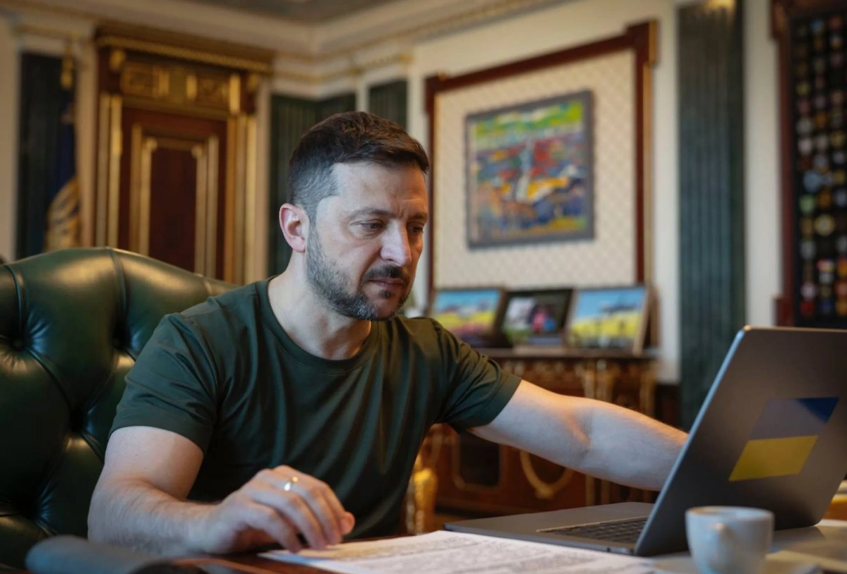 Владимир Зеленский. Обложка © president.gov.ua