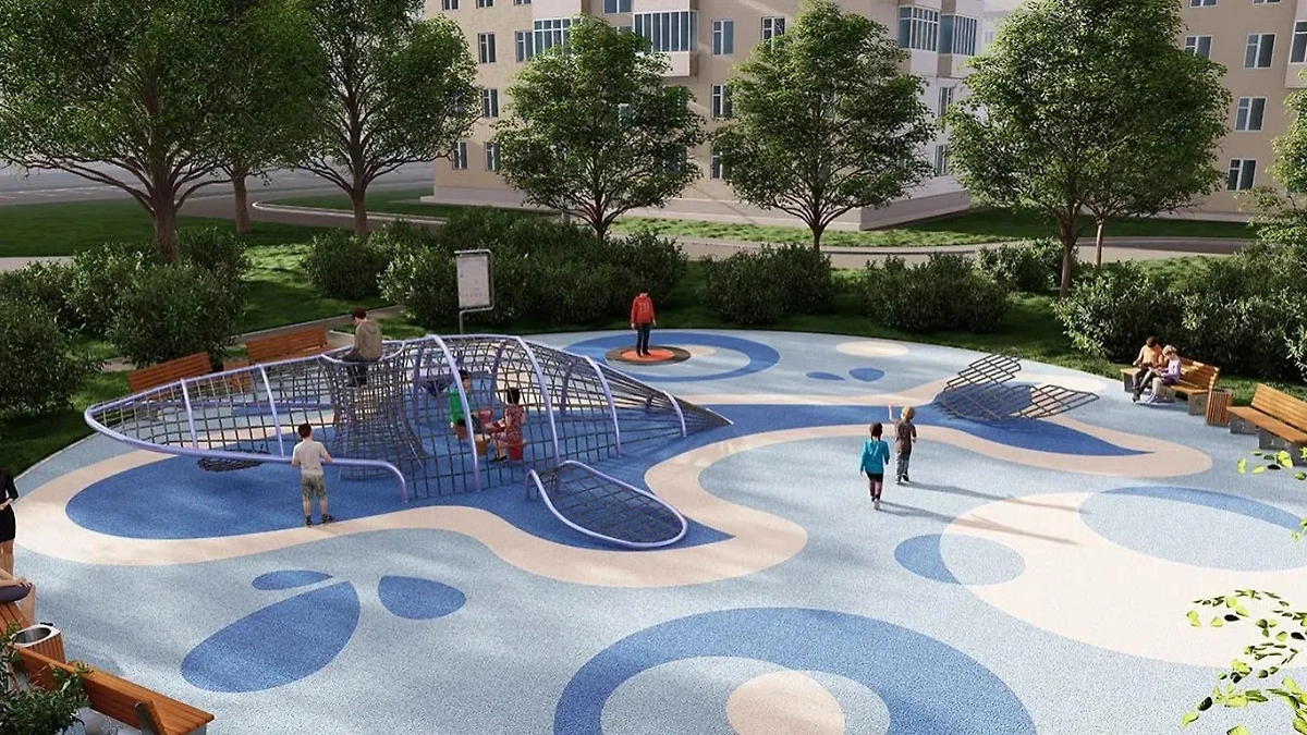 В Новокосине и Ивановском проходят работы по благоустройству. Обложка © mos.ru