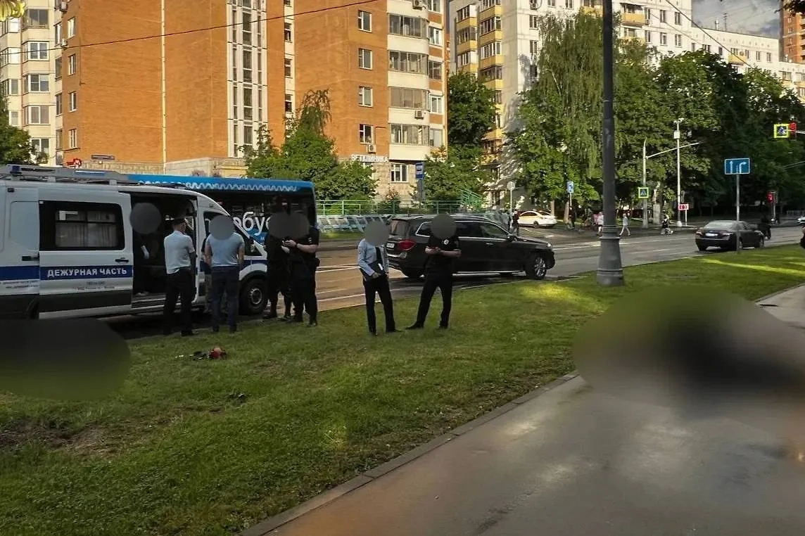 Кадр с места смертельной поножовщины. Обложка © Telegram / Прокуратура Москвы