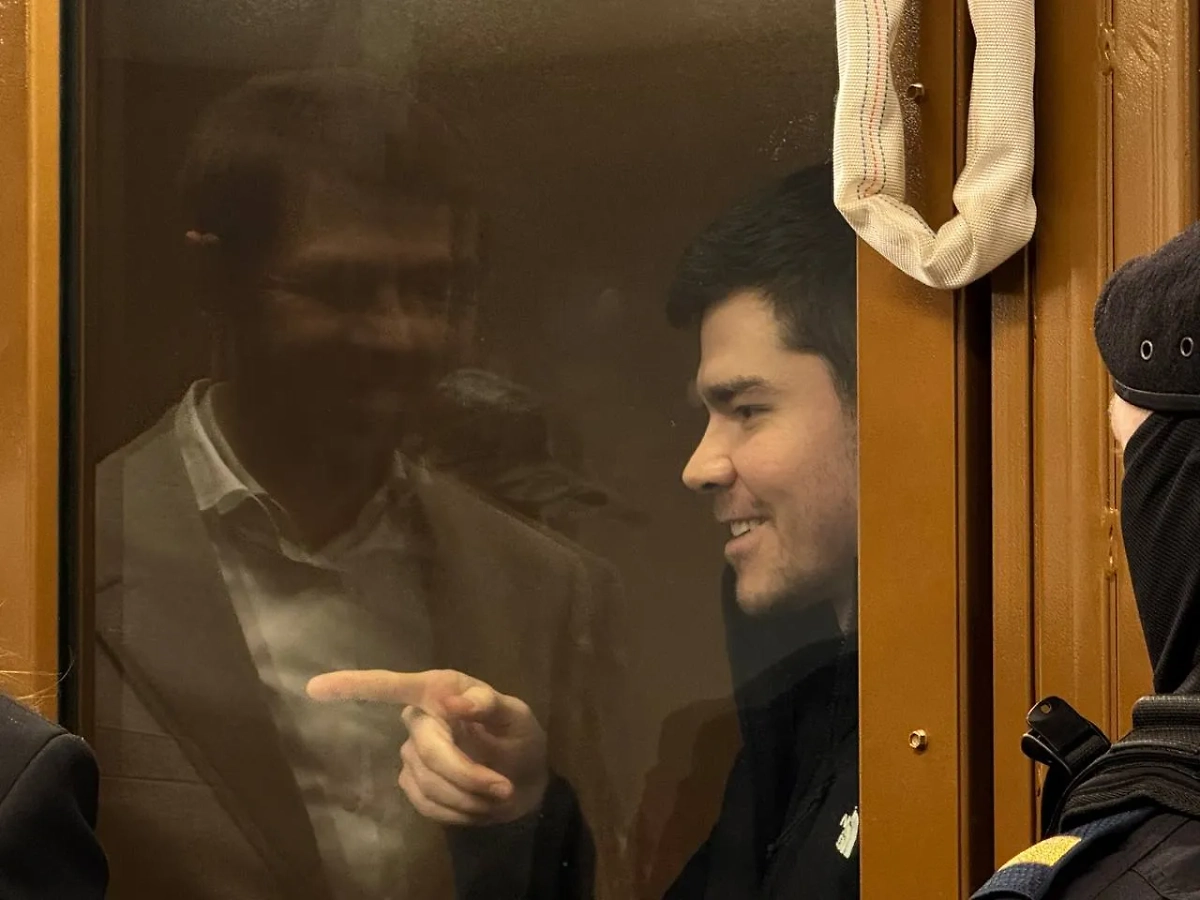 Бизнес-тренер Аяз Шабутдинов в суде. Фото © Life.ru