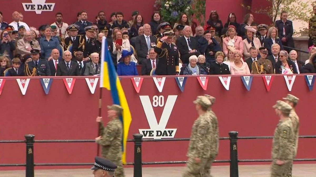 ВСУ на параде в честь 80-летия Победы в Лондоне. Обложка © X / Jürgen Nauditt