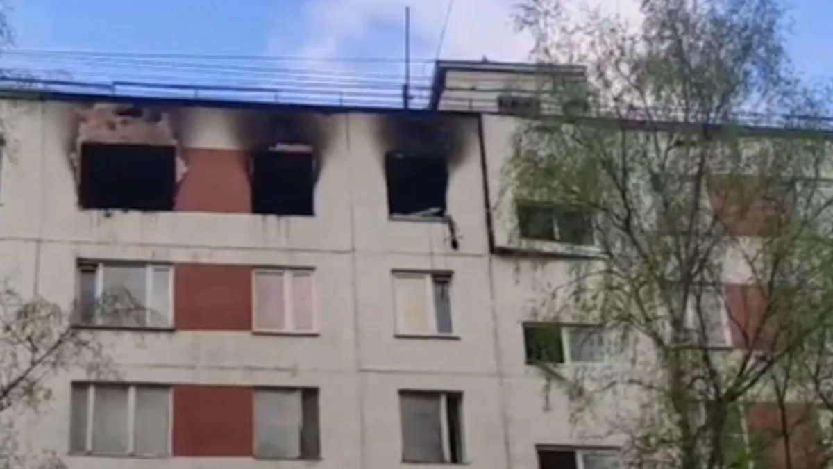 Последствия взрыва в многоэтажном доме на улице Генерала Тюленева в Москве. Фото © Life.ru