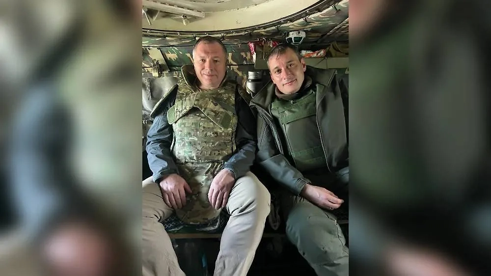 Марат Хуснуллин и Александр Хинштейн. Обложка © Telegram / Александр Хинштейн