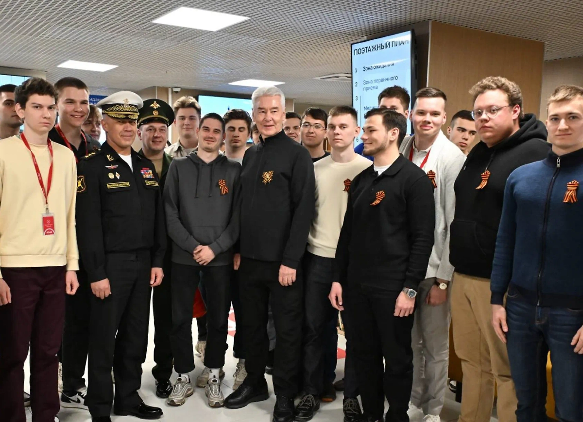 Фото © Telegram / Сергей Собянин