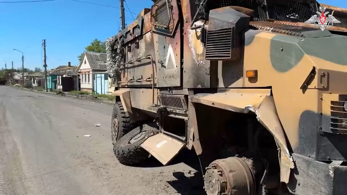 Освобождение Гончаровки в Курской области. Обложка © Telegram / Минобороны России