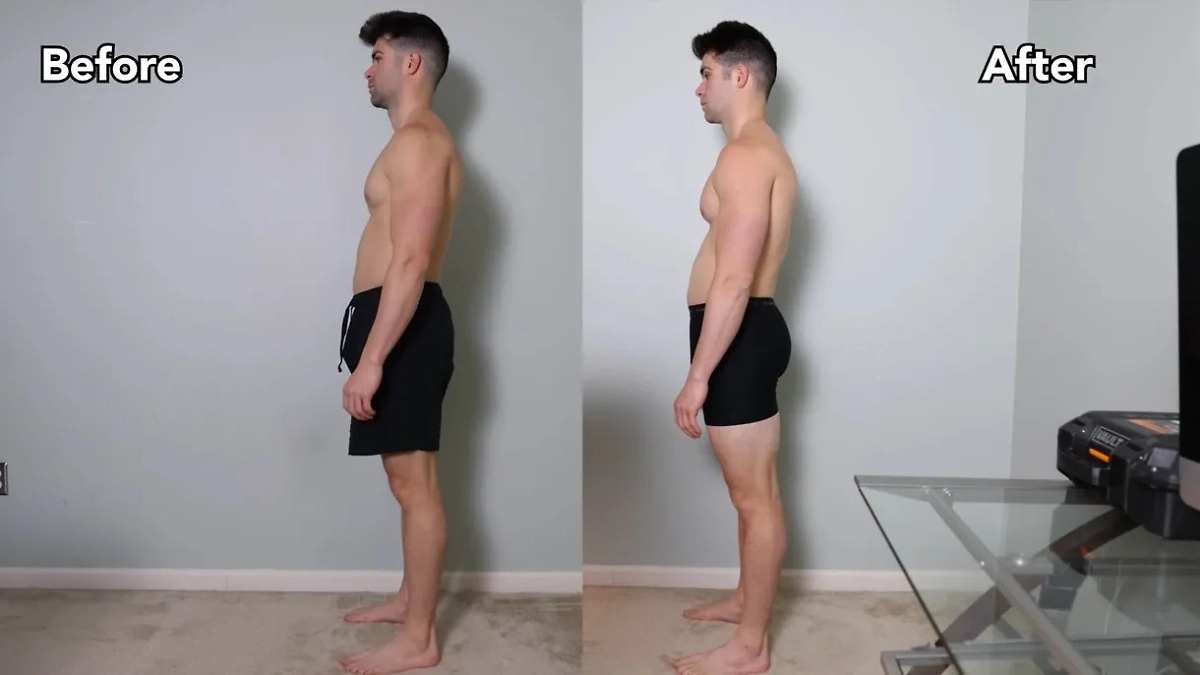 Лукас Болл до и после эксперимента. Фото © YouTube / pigmie