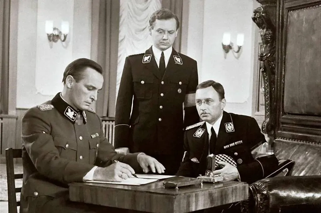 Нордический характер и другие советские выдумки в легендарном сериале про разведчика. Фото © Кадр из фильма «Семнадцать мгновений весны», режиссёр Татьяна Лиознова / Kinopoisk