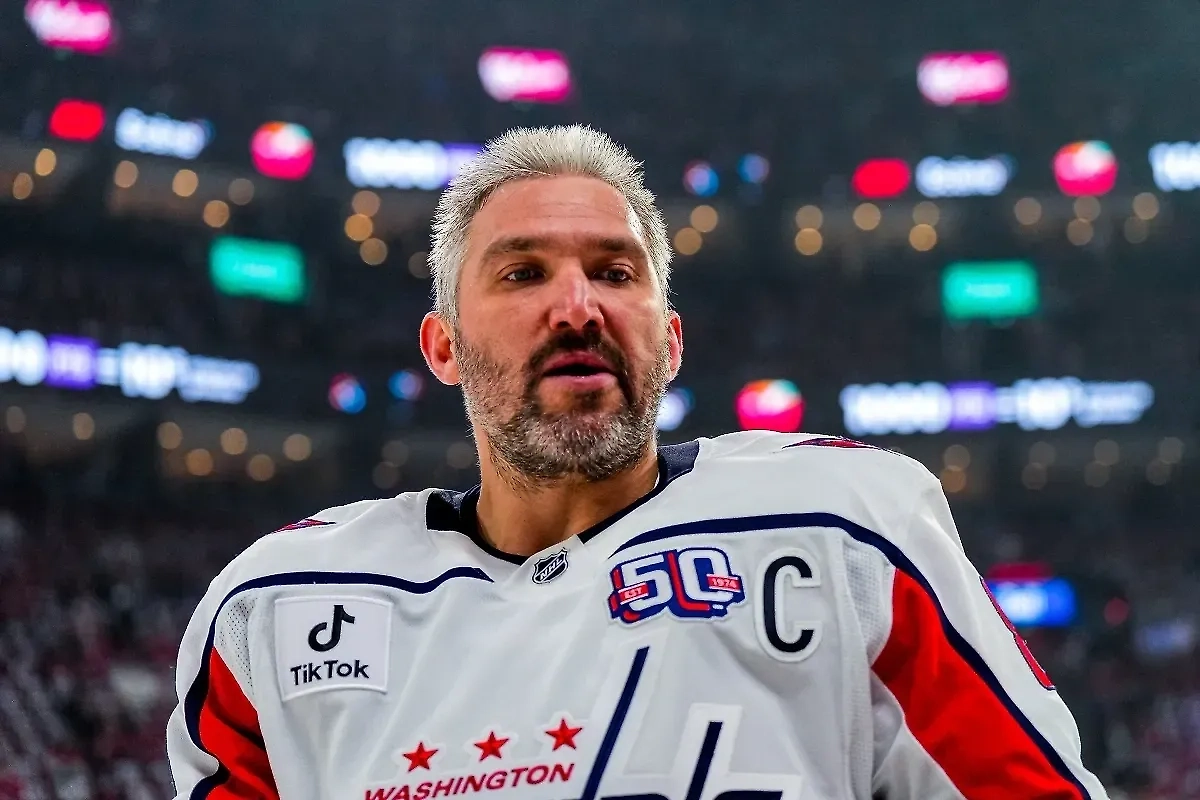 Александр Овечкин. Обложка © Х / Washington Capitals