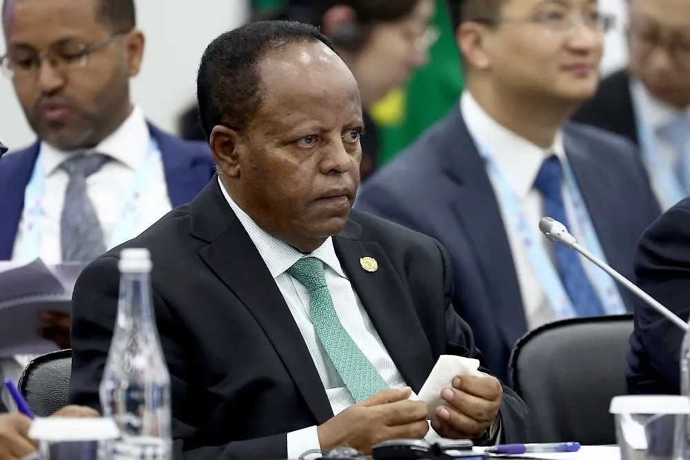 Президент Эфиопии Тайе Ацке Cелассие. Обложка © ТАСС / Сергей Булкин