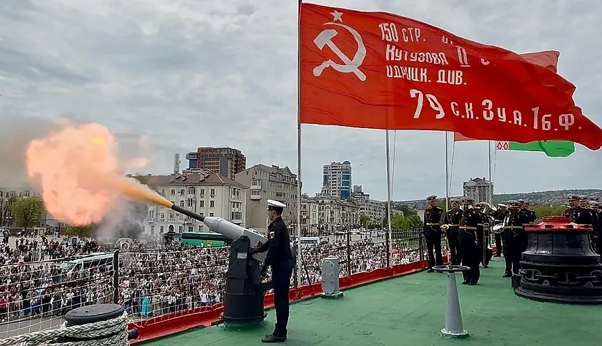 В Новороссийске прозвучал «Выстрел памяти». Обложка © admnvrsk.ru