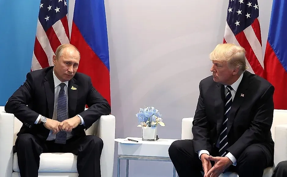 Владимир Путин и Дональд Трамп. Обложка © kremlin.ru