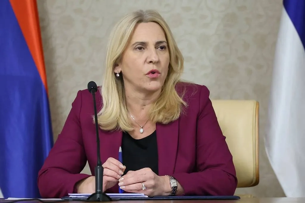 Желька Цвиянович. Обложка © ТАСС / EPA / HARUN MUMINOVIC