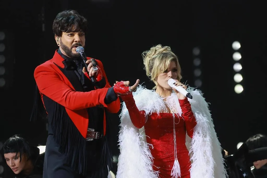 Филипп Киркоров и Люся Чеботина. Обложка © ТАСС / Вячеслав Прокофьев