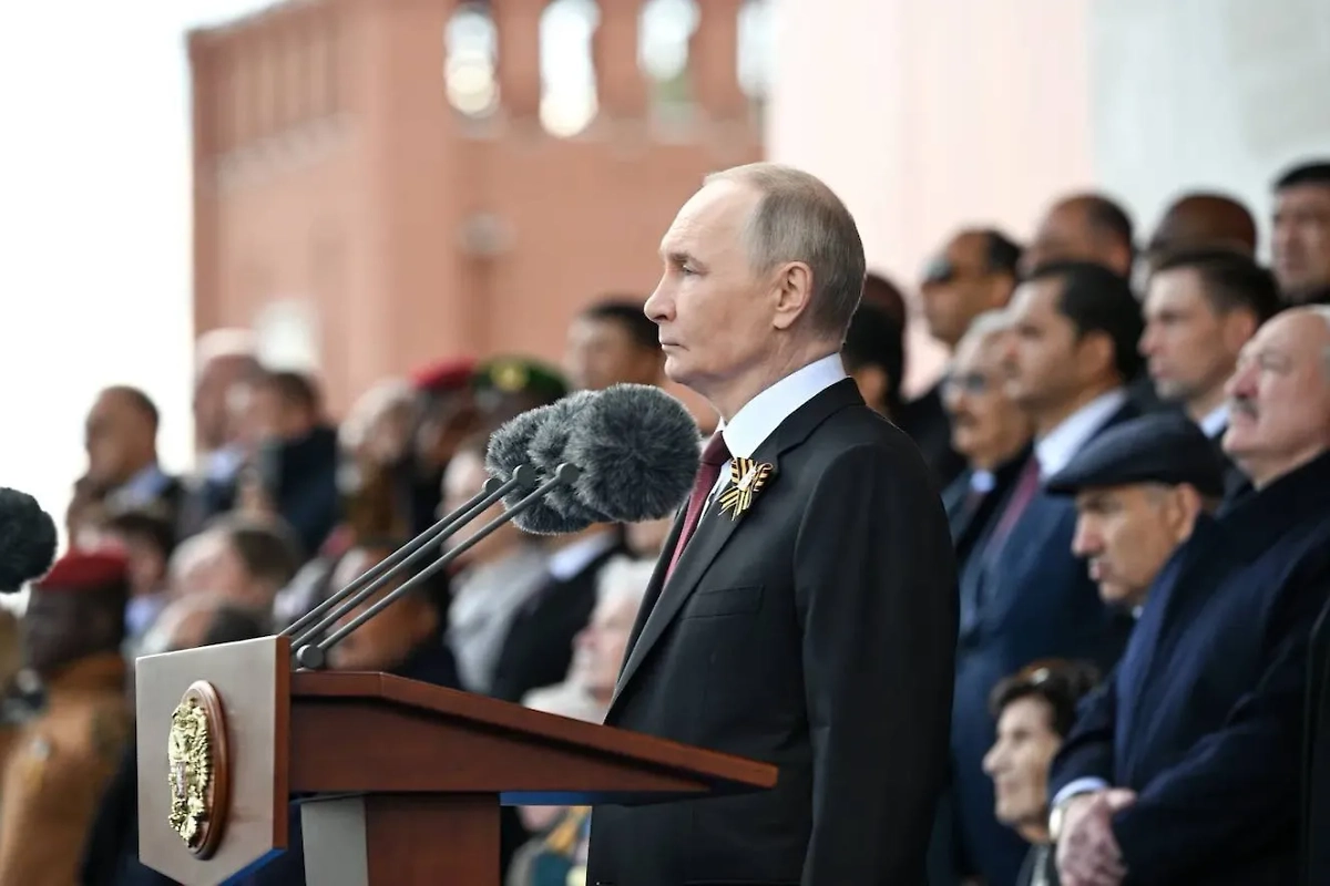 Владимир Путин. Фото © photo.may9.ru / Фотохост-агентство РИА «Новости» / Сергей Бобылев