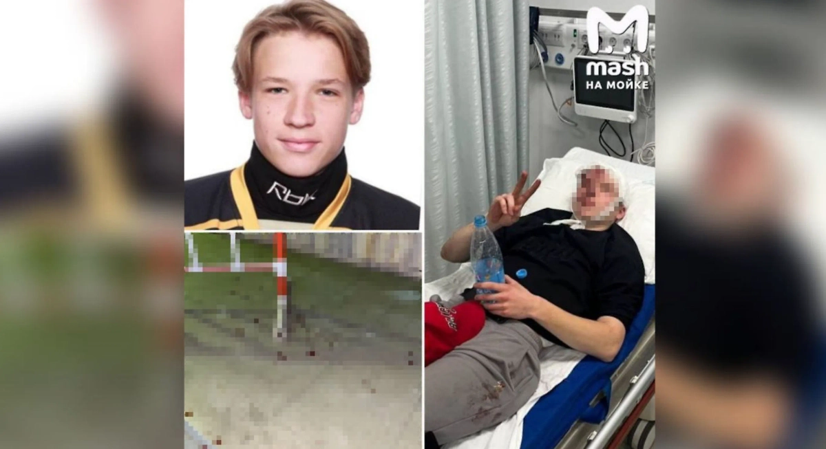 Экс-игрока СКА расстреляли из сигнального пистолета в Петербурге. Фото © Telegram / Mash на Мойке