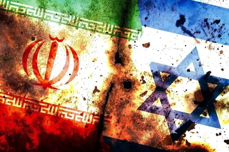 Флаги Ирана и Израиля. Обложка © Shutterstock / FOTODOM / Andy.LIU