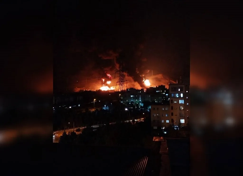 Атаке подверглись объекты на юге Израиля. Обложка © Х / engfafale