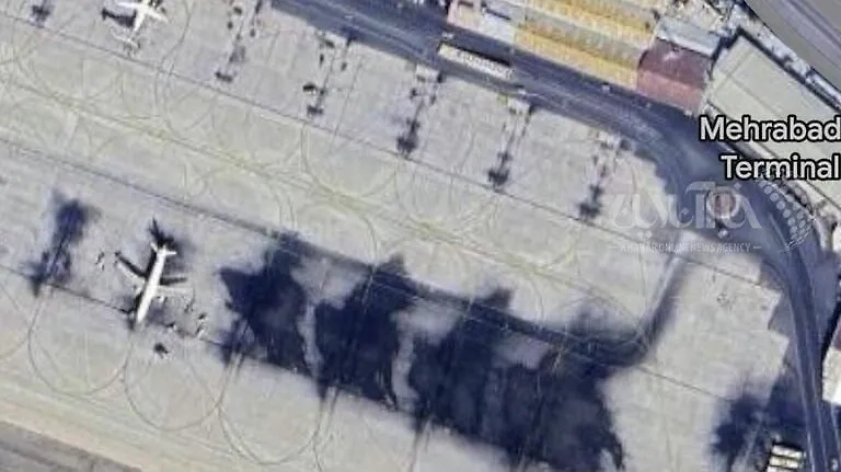 Кадры со спутника. Фото © IRNA