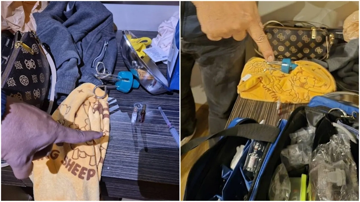 Улики, найденные в доме задержанной. Фото © Туристическая полиция Пхукета