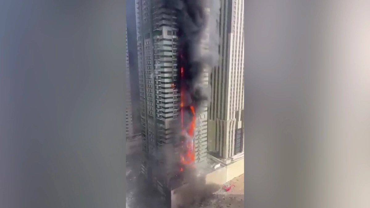 Tiger Tower. Обложка © X / Weather Monitor