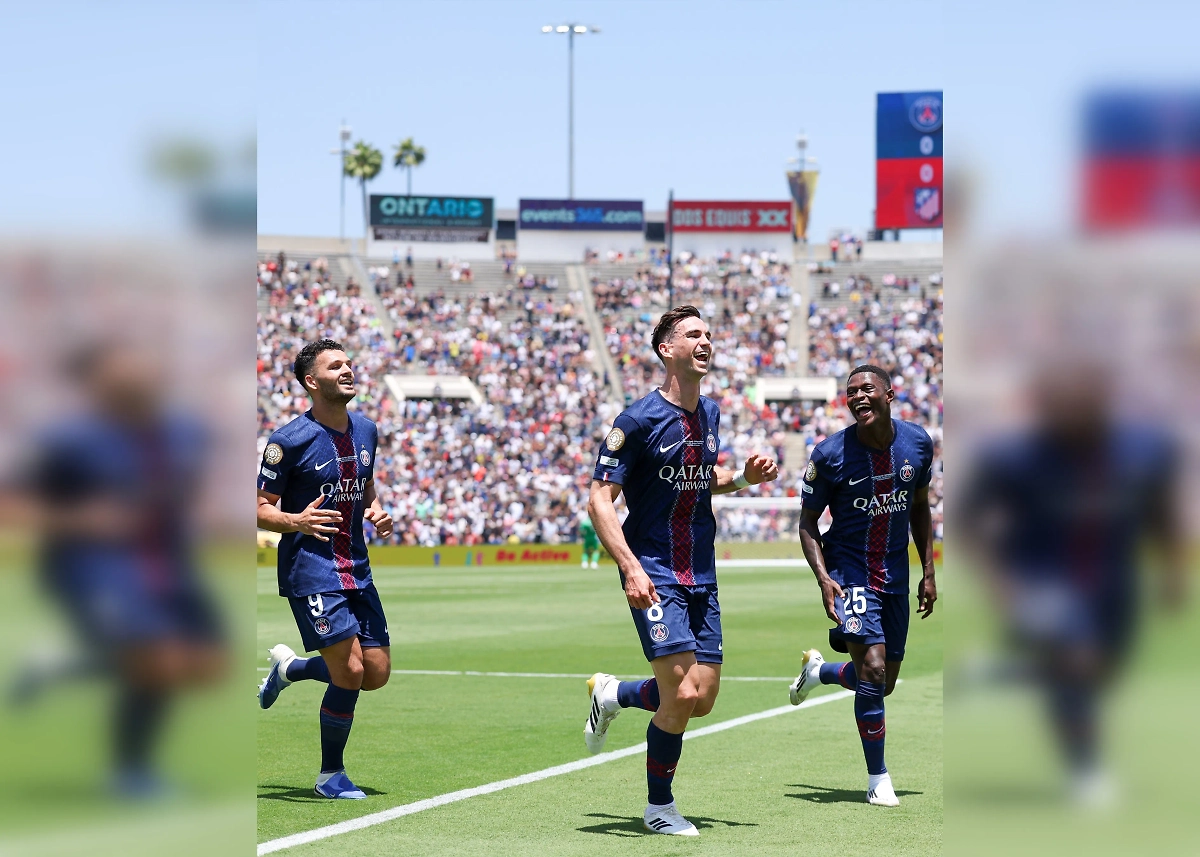 ПСЖ «Атлетико» в матче клубного чемпионата мира. разгромил Обложка © X / Paris Saint-Germain