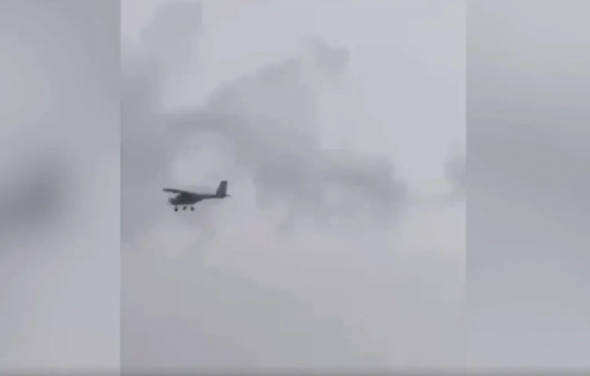 Дрон ВСУ над Татарстаном. Обложка © VK / Казань ЧС