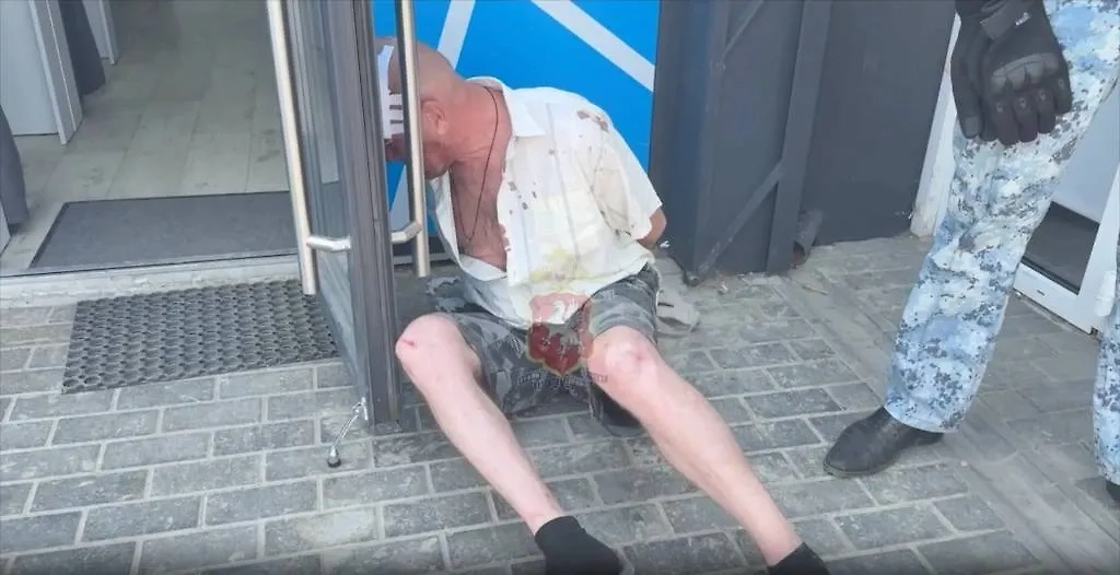 Задержанный убийца. Обложка © Пресс-служба полиции Севастополя