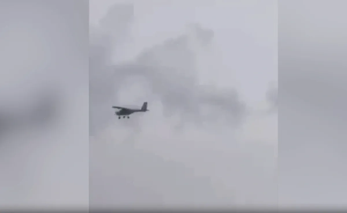 Дрон ВСУ над Татарстаном. Обложка © VK / Казань ЧС