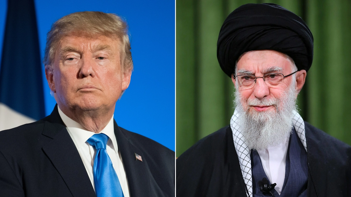 Трамп и Али Хаменеи. Обложка © Shutterstock / FOTODOM / Frederic Legrand - COMEO, © Wikipedia / Khamenei.ir