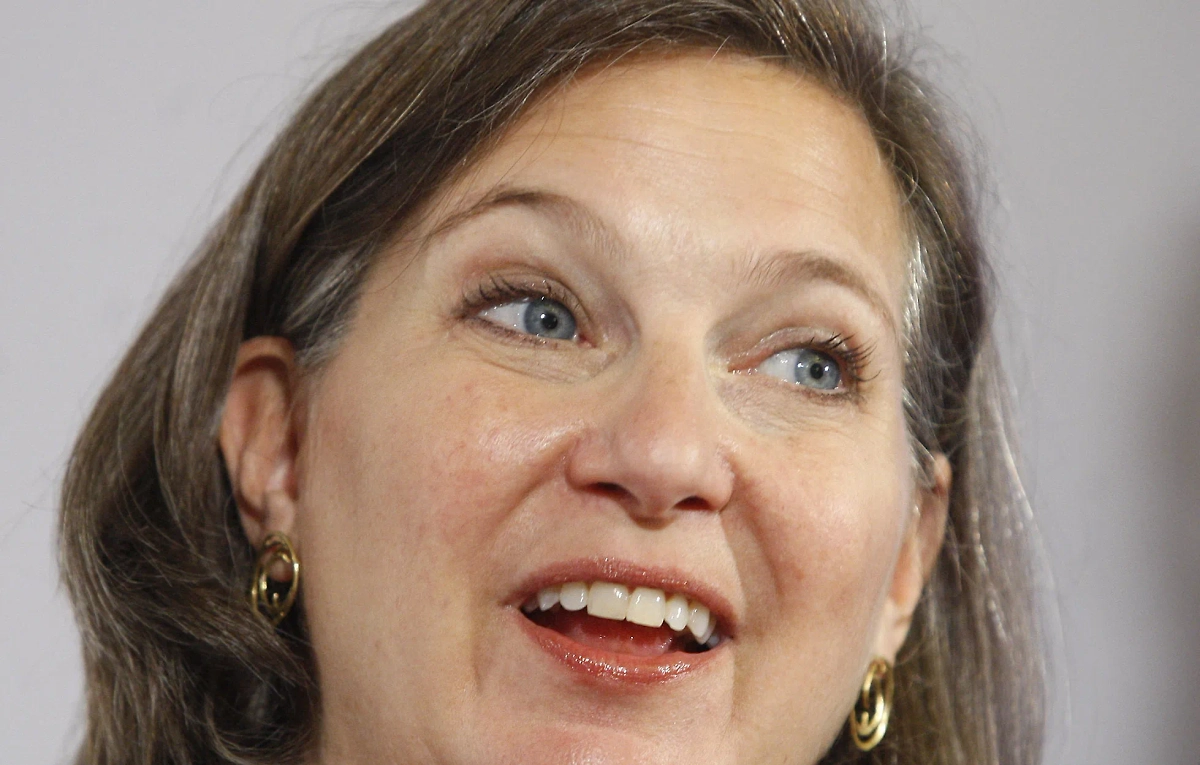 Виктория Нуланд в Киеве в 2014 году. Обложка © ИТАР-ТАСС / Максим Никитин