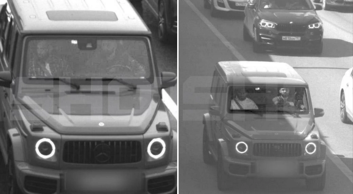 Муж Ксении Бородиной разъезжает по Москве на новом авто. Фото © SHOT