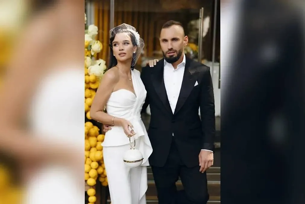 Ксения Бородина и Николай Сердюков. Обложка © Telegram / Ксения Бородина