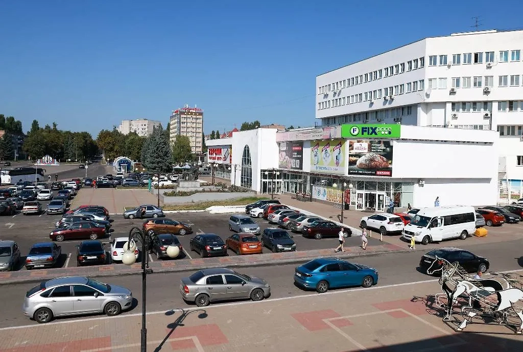 Курская область. Курчатов. Вид на площадь Свободы. Обложка © Владимир Гердо/ТАСС