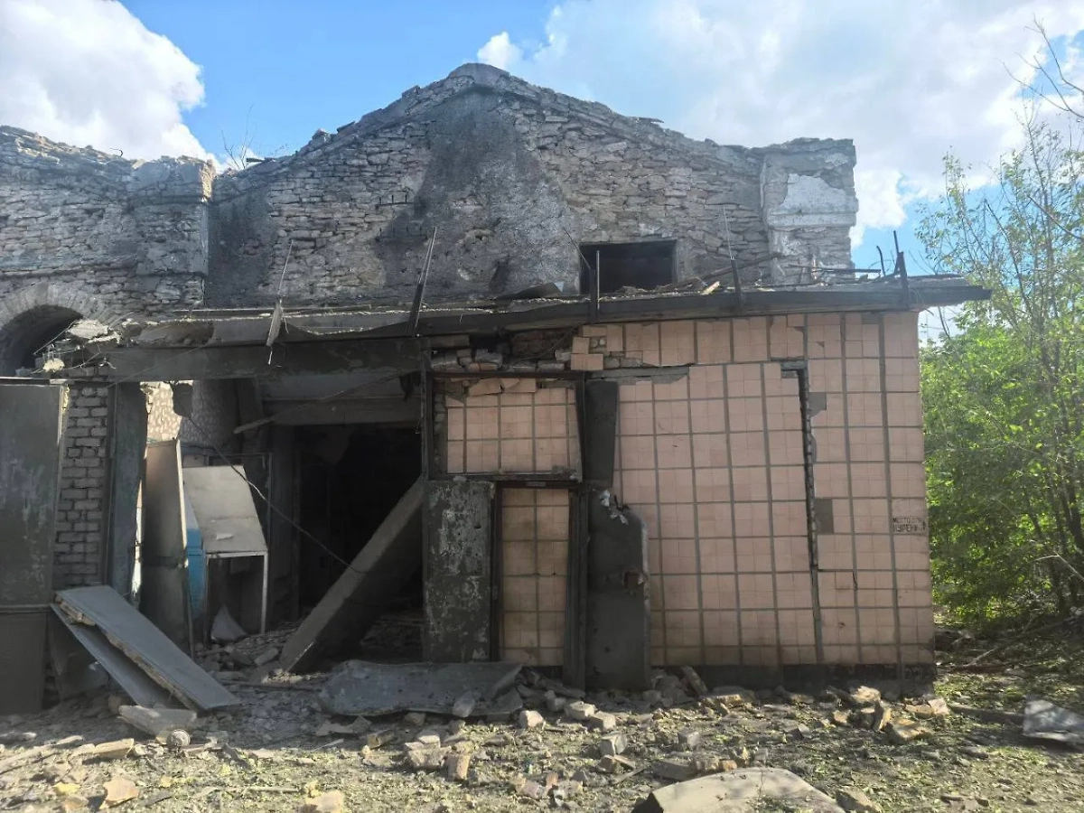 Последствия удара ВСУ по Краснодону. Обложка © Telegram / Леонид Пасечник