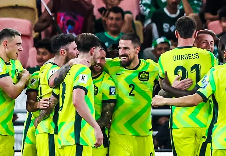 Сборная Австралии по футболу. Обложка © Х / B/R Football
