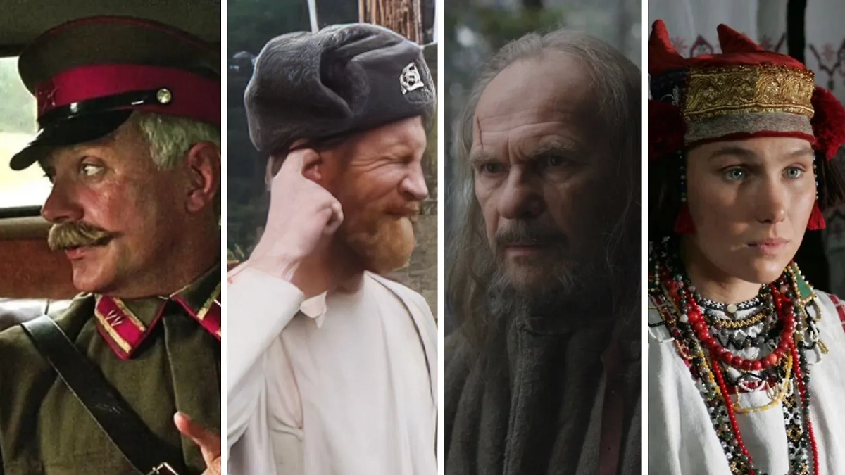 Эти 10 фильмов отражают загадочную русскую душу — порой шершавую, порой мягкую и нежную.  Обложка © Кадр из фильма «Утомлённые солнцем»,«Особенности национальной охоты», «Злой город», «Жила-была одна баба» / Kinopoisk