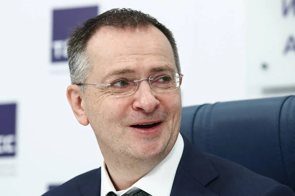 Помощник президента РФ Владимир Мединский, Обложка © Алена Бжахова/ТАСС